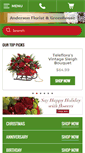 Mobile Screenshot of andersonfloristandgreenhouse.com